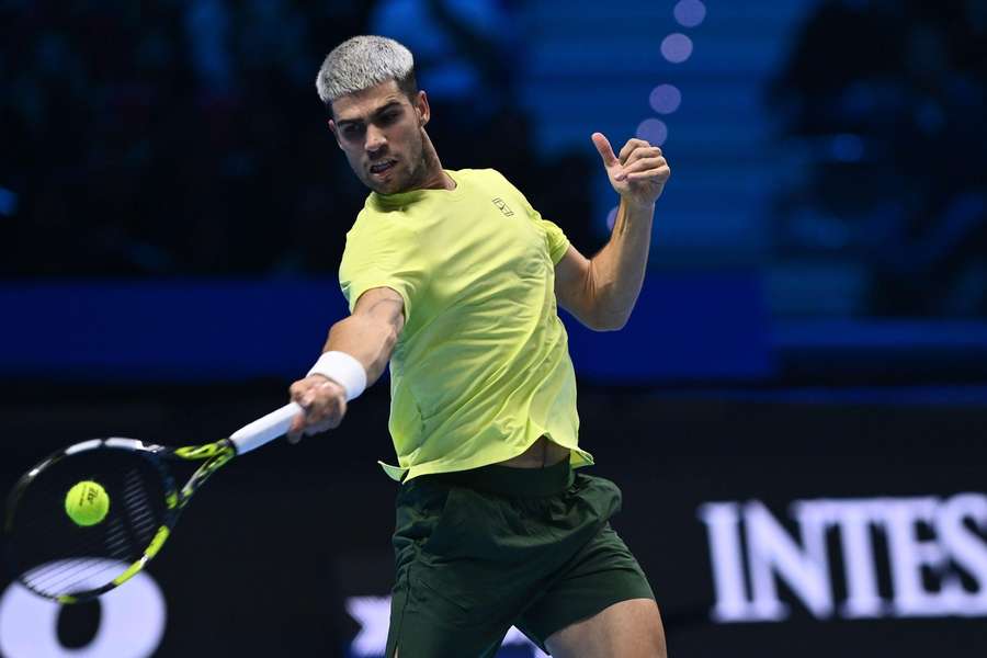 Alcaraz em destaque em Turim Alcaraz em destaque em Turim