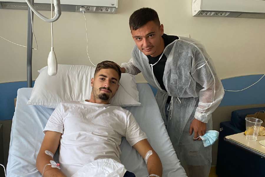 Valentin Țicu l-a vizitat la spital pe Dragoș Iancu: ”Voi fi alături de el!”