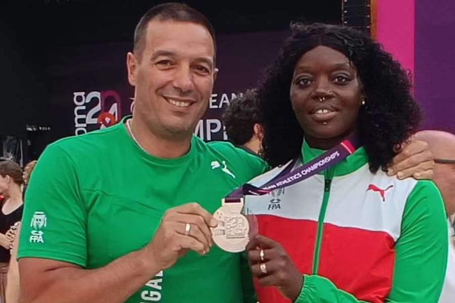 Liliana Cá ficou com a medalha de bronze