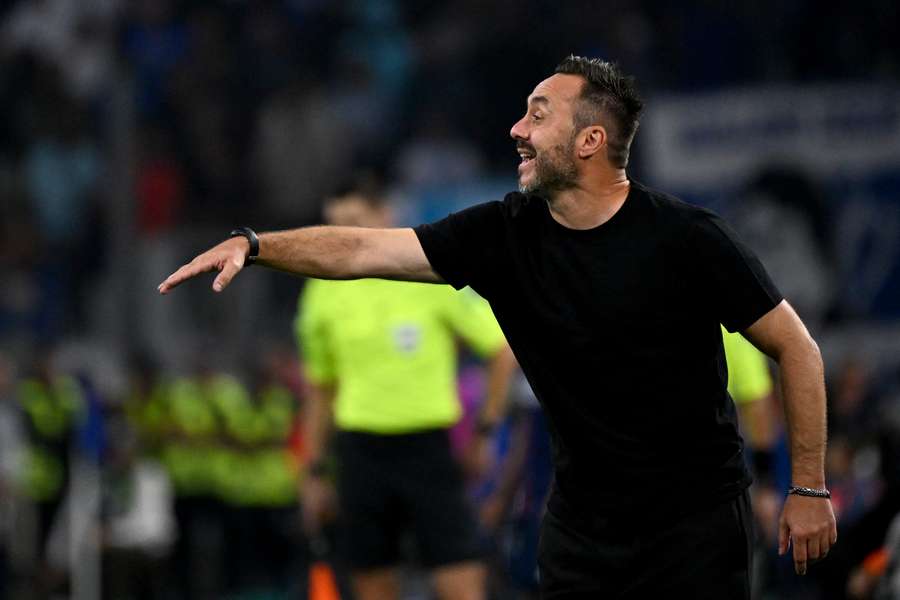 De Zerbi espère un bon résultat à La Meinau. De Zerbi espère un bon résultat à La Meinau.