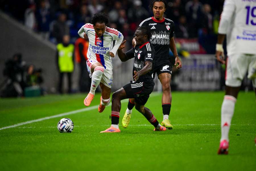Malick Fofana contre Strasbourg dimanche. Malick Fofana contre Strasbourg dimanche.