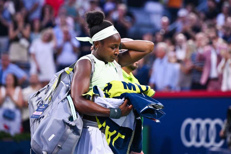 Coco Gauff ce samedi.