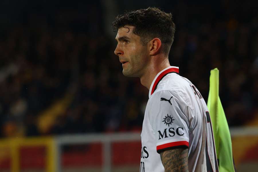 Christian Pulisic, jugador del Milan