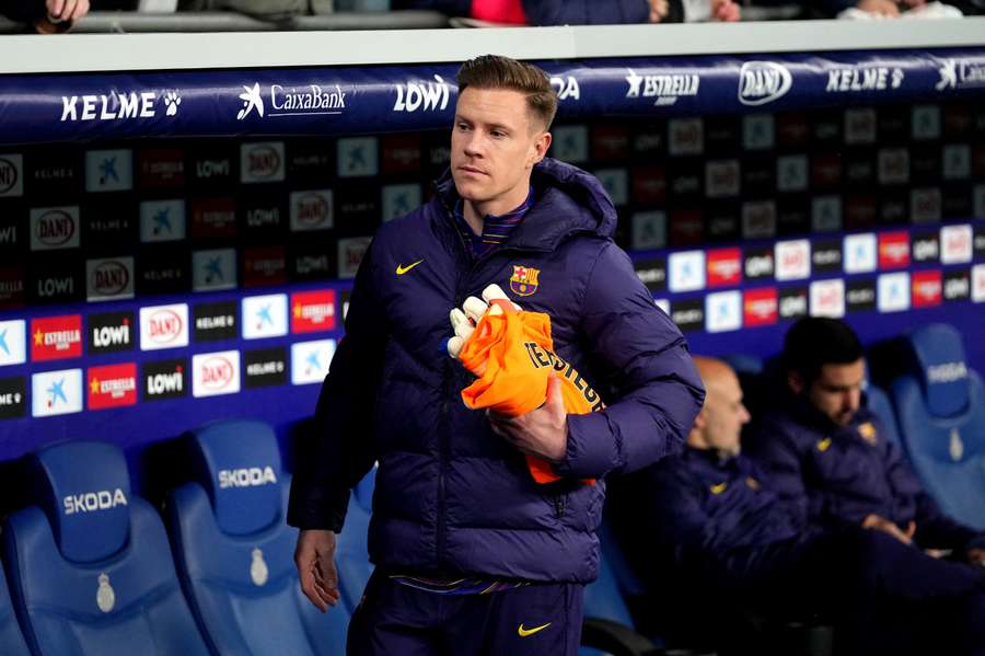 Ter Stegen fristet bei Barça ein Reservistendasein Ter Stegen fristet bei Barça ein Reservistendasein