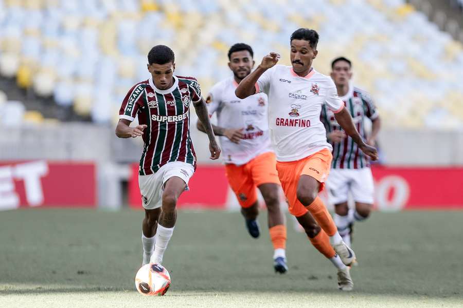 Riquelme Felipe em Fluminense x Nova Iguaçu