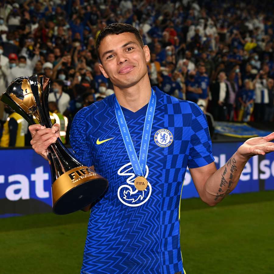 Thiago Silva a câștigat Cupa Mondială cu Chelsea în 2021 Thiago Silva a câștigat Cupa Mondială cu Chelsea în 2021