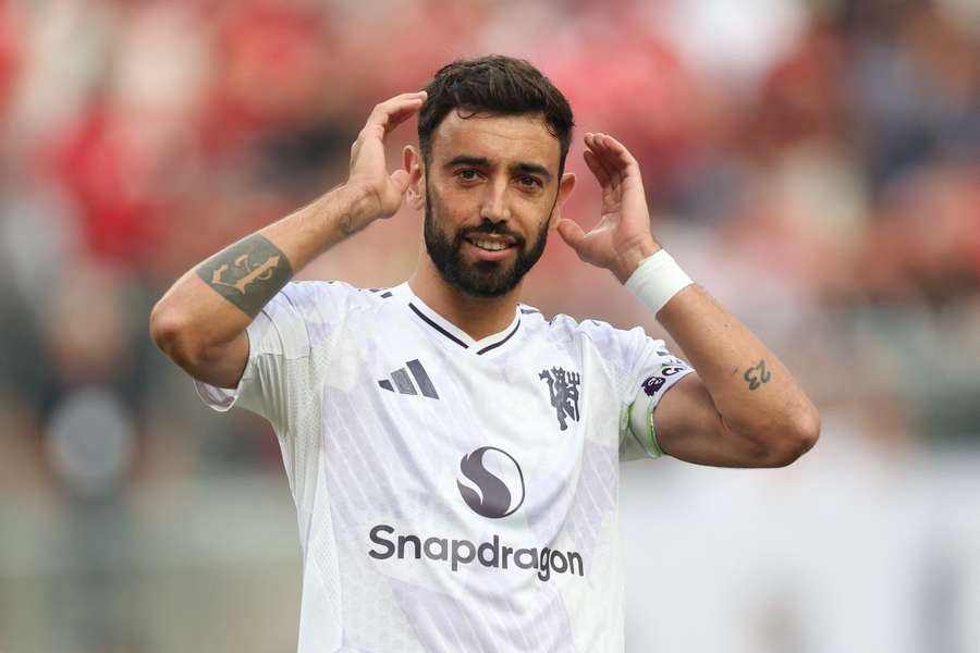 Bruno Fernandes, protagonista en el amistoso