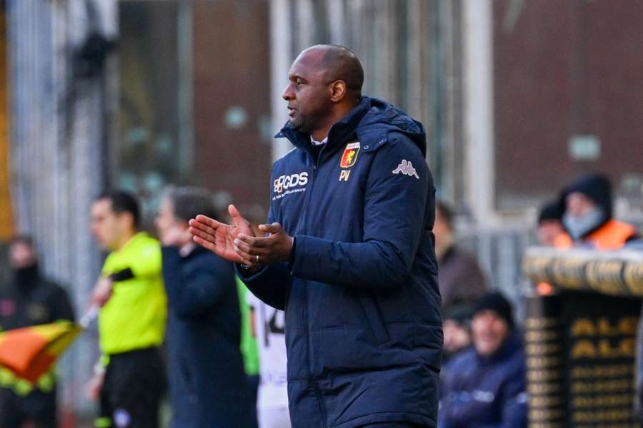 Vieira has overseen an upturn in form for Genoa