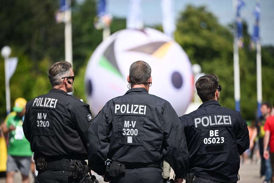Policiamento apertado na Alemanha