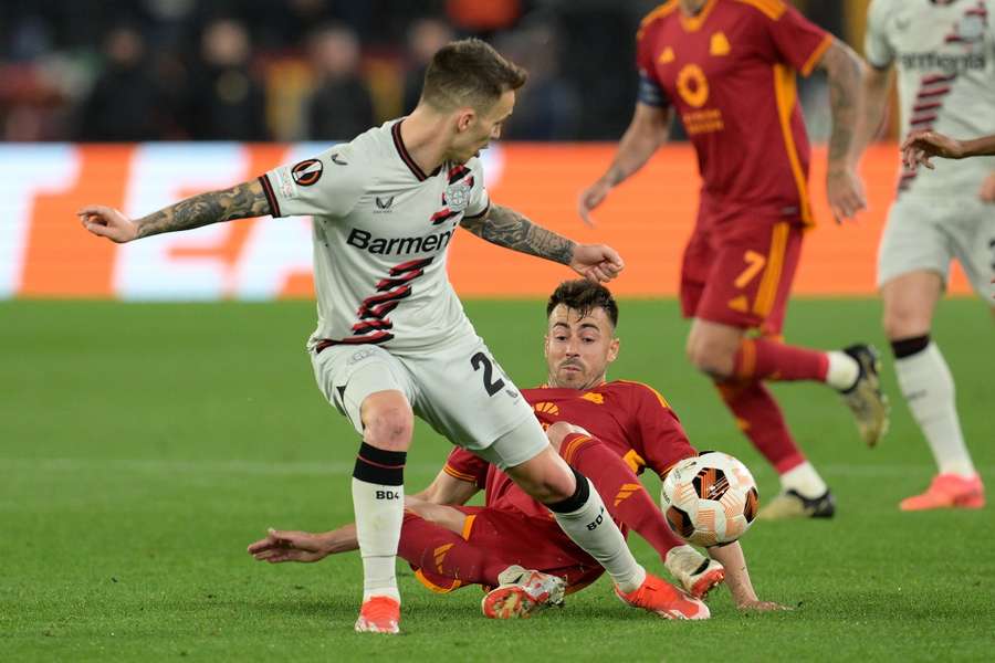 Ubesejrede Leverkusen tæmmer Roma og nærmer sig europæisk finale 