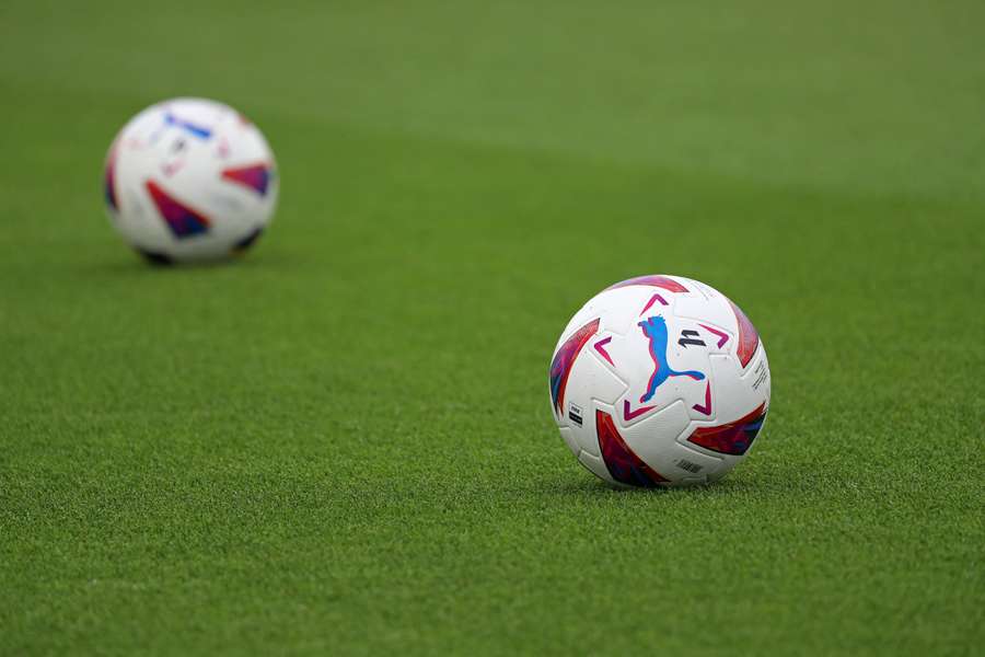 Los balones de LaLiga.