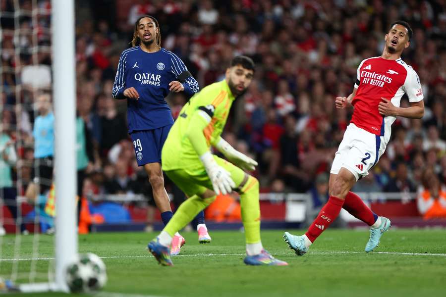 O PSG desperdiçou chances de aumentar a vantagem O PSG desperdiçou chances de aumentar a vantagem
