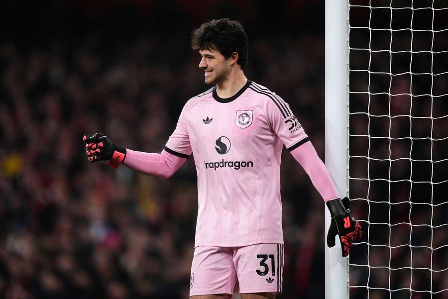 Senne Lammens, guarda-redes do Manchester United