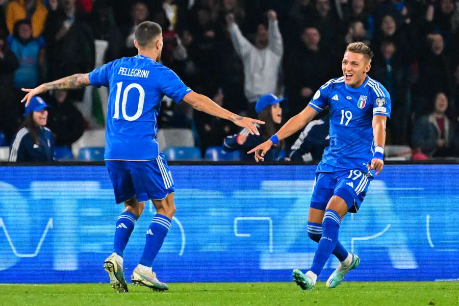 Mateo Retegui a deschis scorul pentru Italia în meciul cu Malta