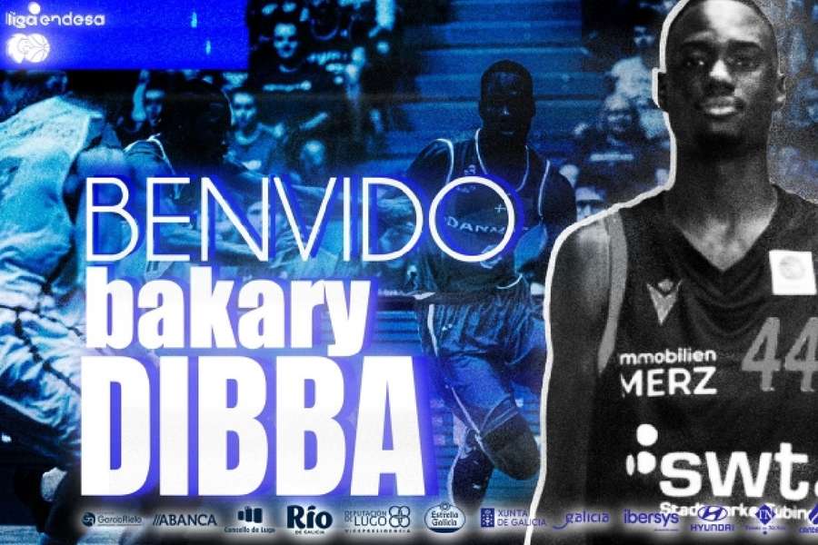 Bakary Dibba, nuevo jugador del Río Breogán para la próxima temporada