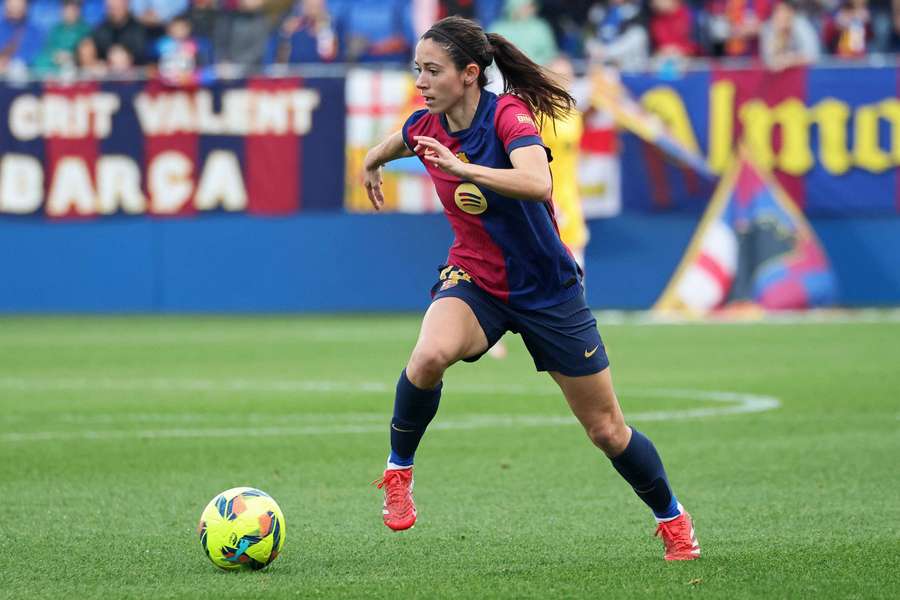 Aitana Bonmati has made 300 appearances for Barcelona Femeni