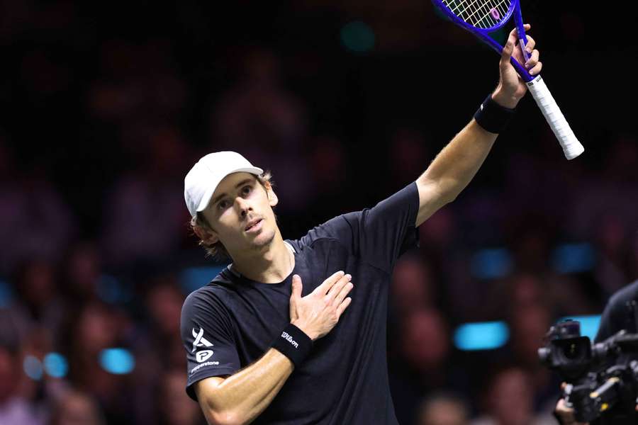 Australia's Alex de Minaur won the Rotterdam Open on Sunday