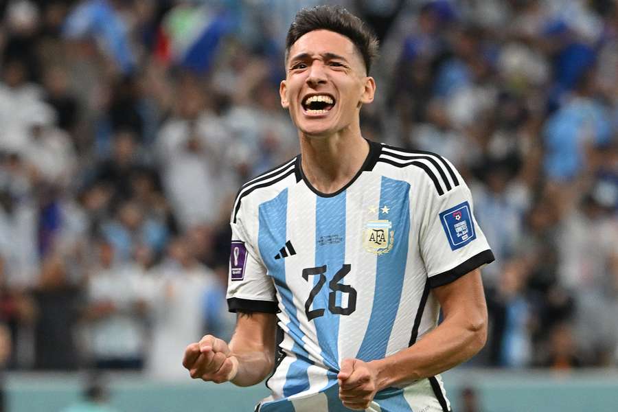 Nahuel Molina durante i Mondiali 2022 Nahuel Molina durante i Mondiali 2022