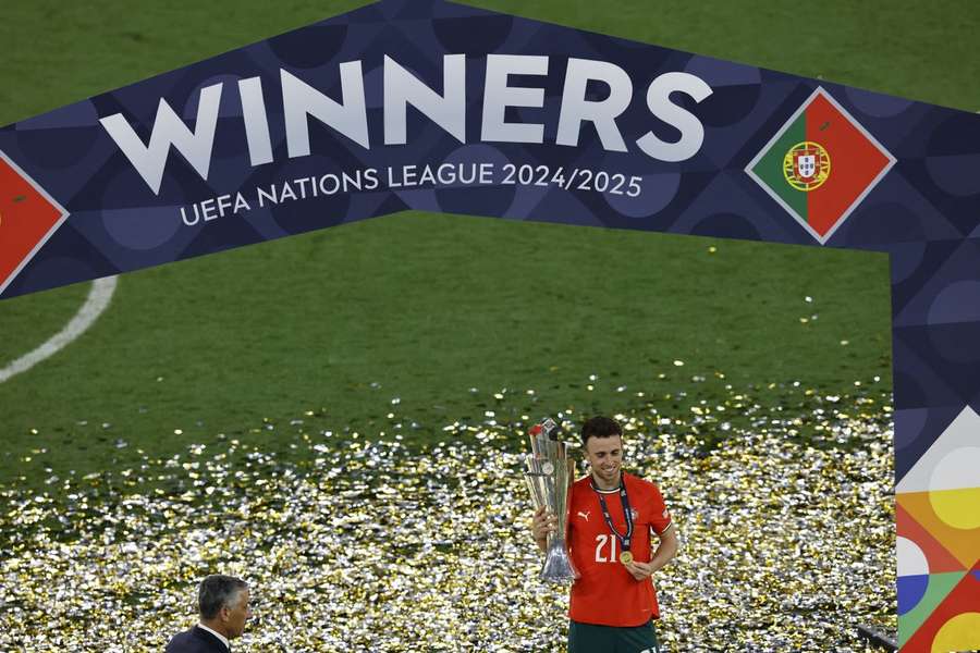 Diogo Jota had recently won the Nations League