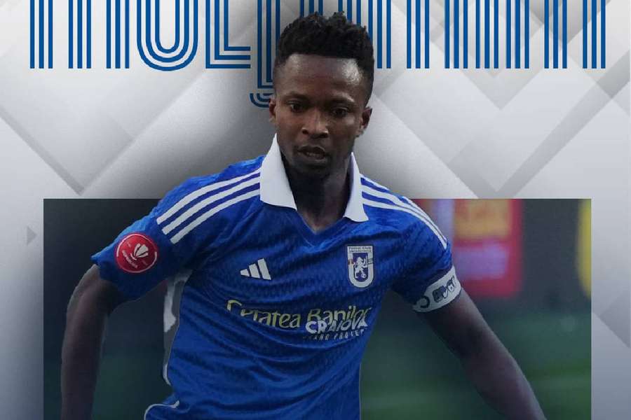 Samuel Asamoah a plecat de la FC U Craiova 1948