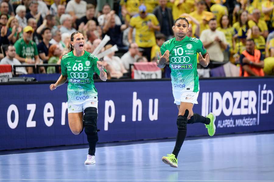 Nykobing-Falster was no match for Gyor in Champions League Nykobing-Falster was no match for Gyor in Champions League