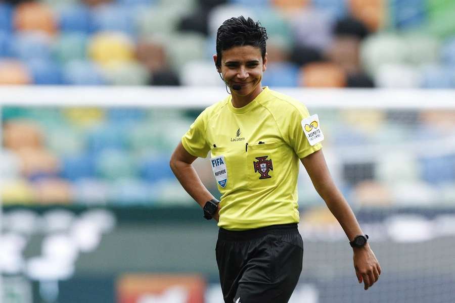 Catarina Campos, árbitra de 39 anos