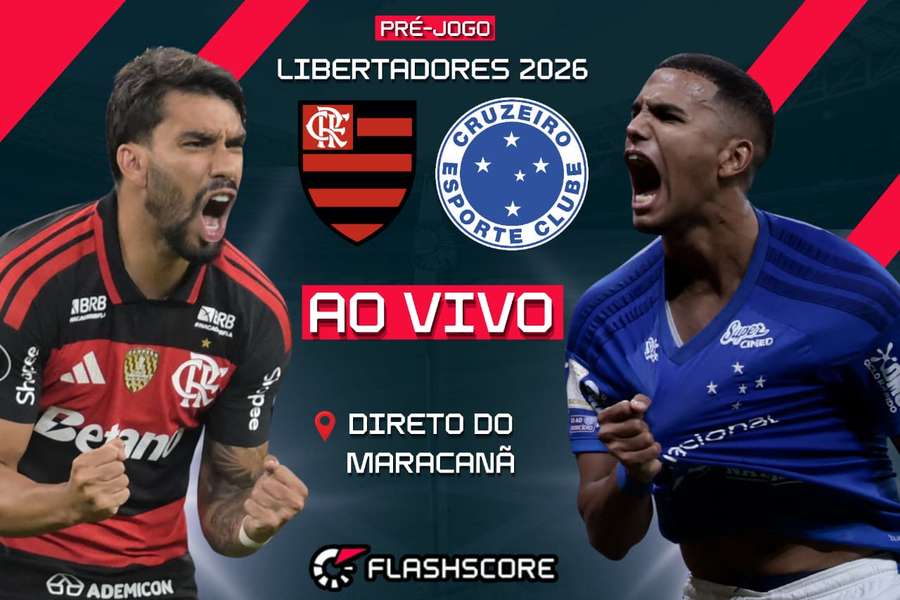 Flamengo e Cruzeiro fazem o grande confronto das oitavas de final da Libertadores Flamengo e Cruzeiro fazem o grande confronto das oitavas de final da Libertadores