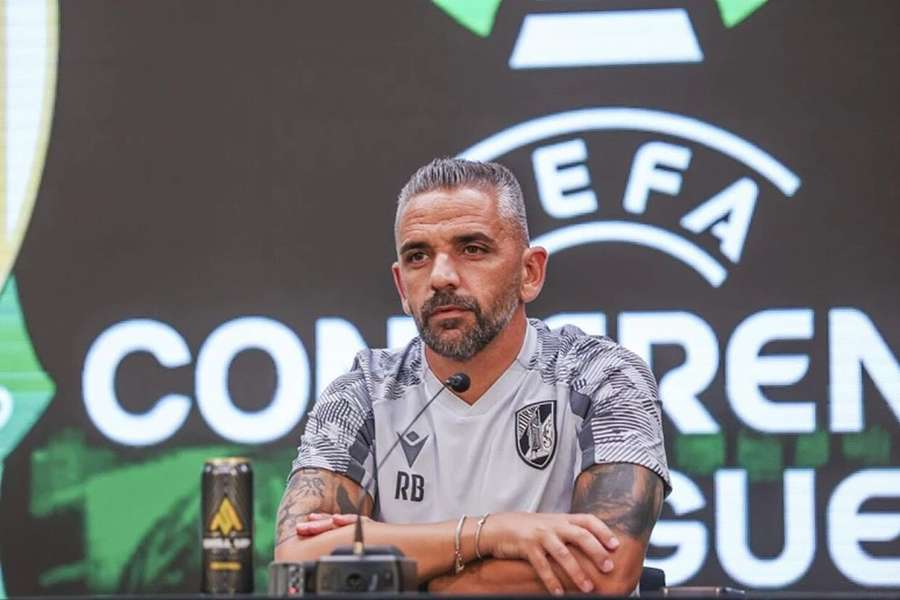 Rui Borges, treinador do Vitória SC