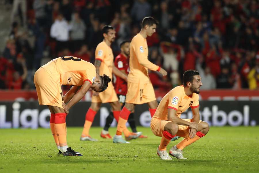 Koke lamenta la derrota en Mallorca