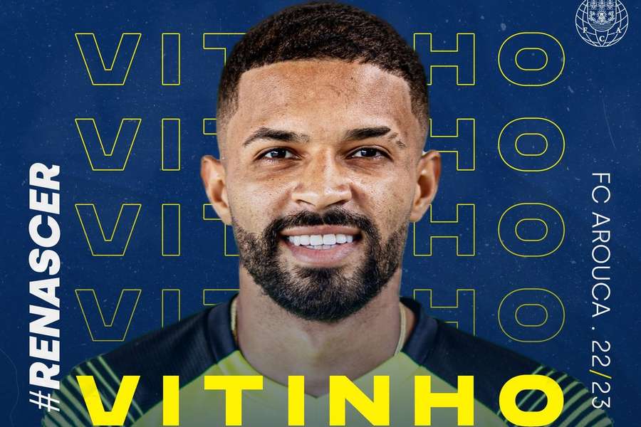 Vitinho lesionou-se e não jogou esta temporada