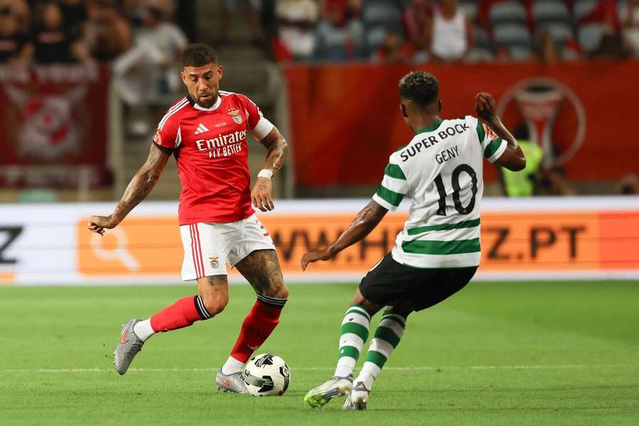 Otamendi é o capitão do Benfica