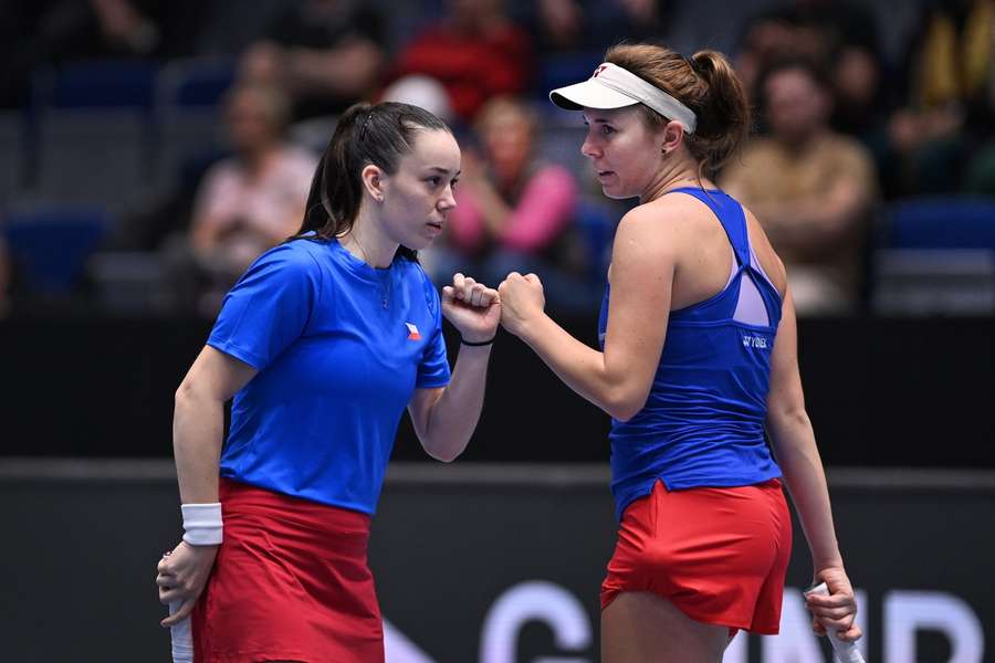 Tereza Valentová a Linda Nosková v Římě dominovaly.
