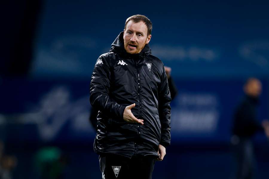 Ian Cathro, treinador do Estoril