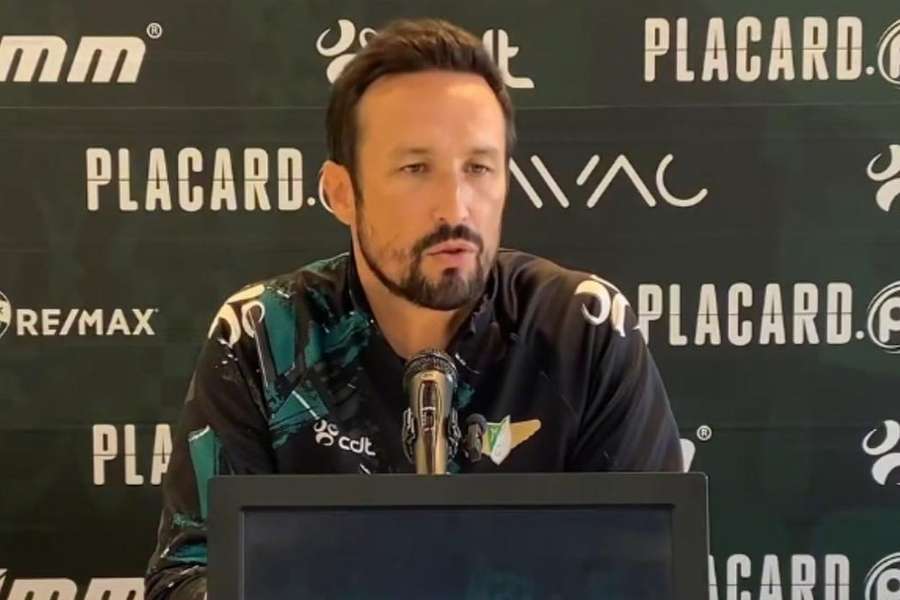 César Peixoto, treinador do Moreirense
