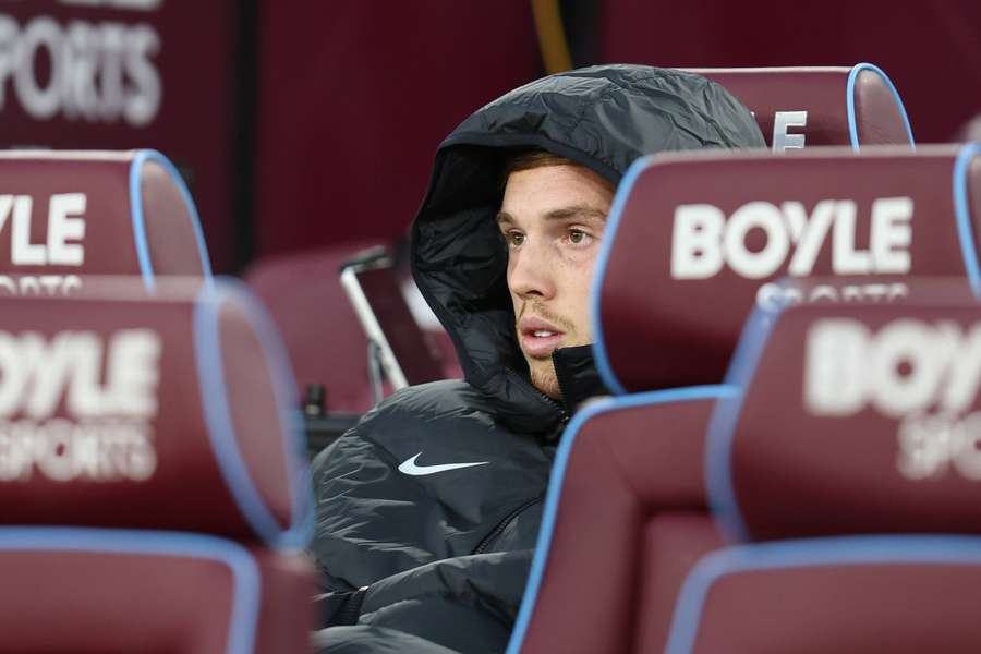 Palmer watches on at the London Stadium