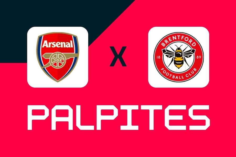 Arsenal x Brentford: Palpites, Melhores Apostas e Odds (Premier League) Arsenal x Brentford: Palpites, Melhores Apostas e Odds (Premier League)