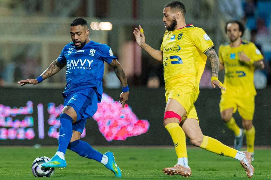 Malcom foi um dos brasileiros em campo