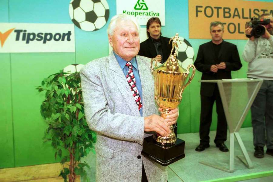 Legendární Josef Bican na archivním snímku.