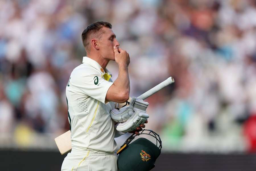 Labuschagne struggled in the first test