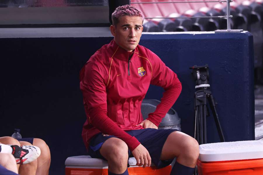 Gavi, con el Barcelona