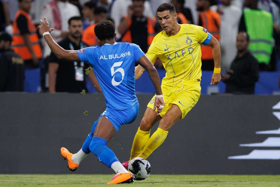 Cristiano Ronaldo fez os dois gols da vitória