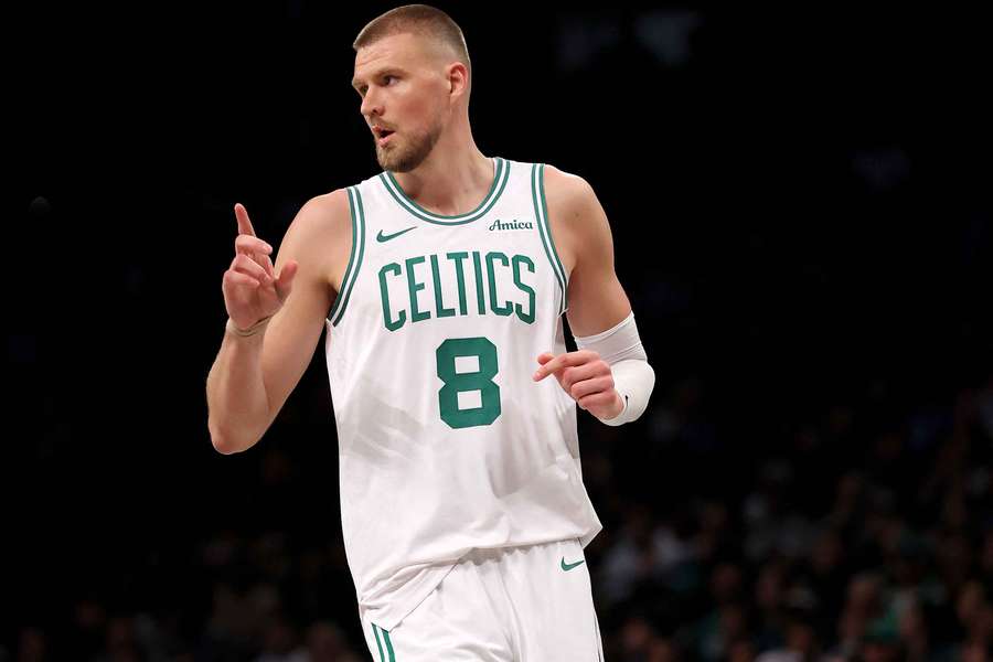 Porzingis, jugador de los Celtics