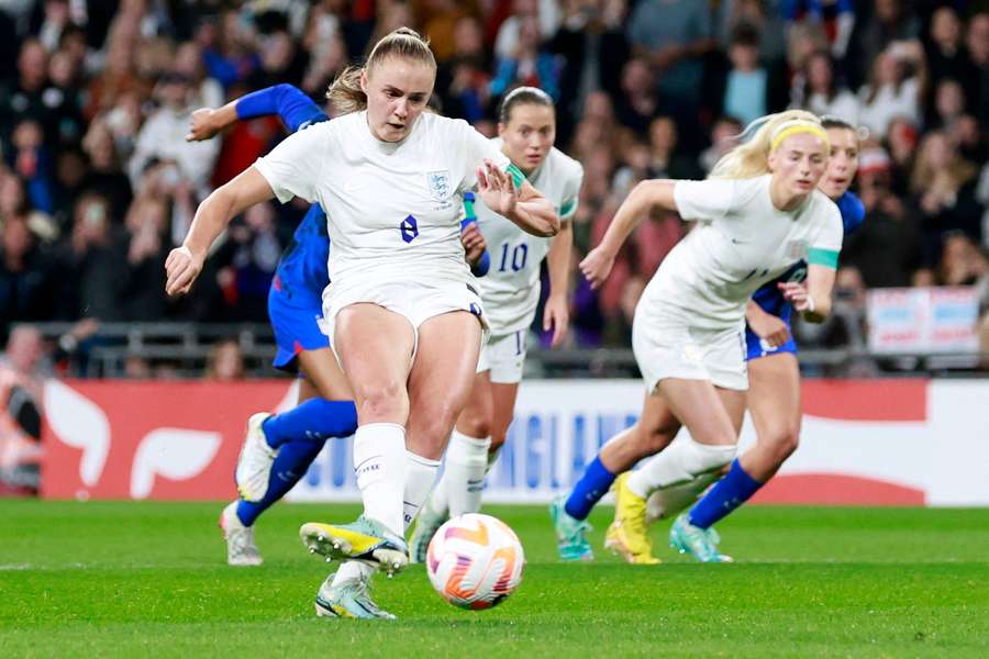 The night was also celebrating the 50th anniversary of the England Women's team