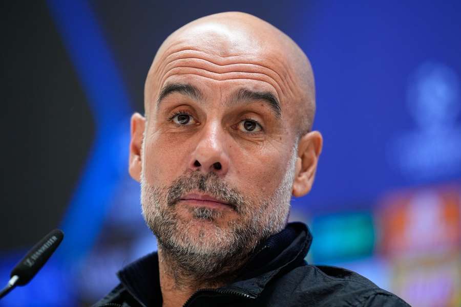 Manchester City manager Pep Guardiola