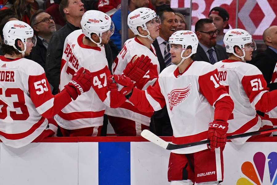 Vrána si za Red Wings zahrál naposledy v polovině října.