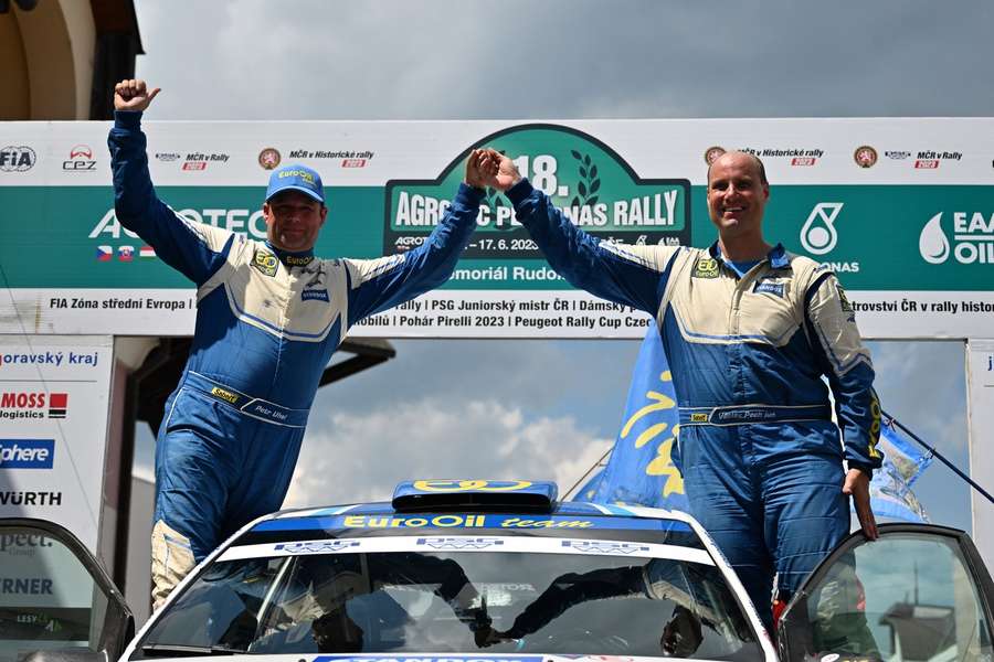 Václav Pech ovládl Rallye Hustopeče.