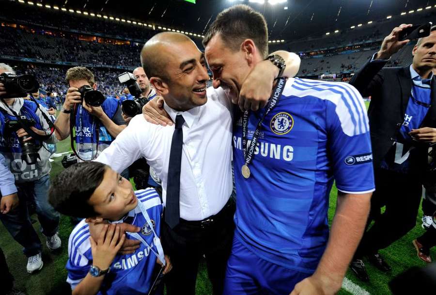 Di Matteo con John Terry