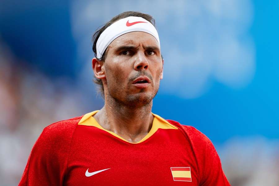 Nadal, durante los Juegos Olímpicos de París.