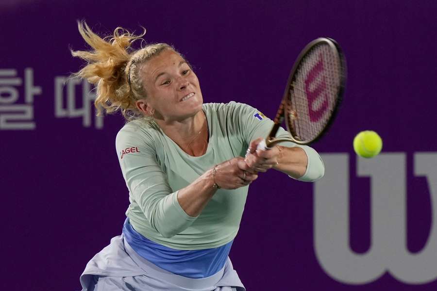 Kateřina Siniaková skončila v Pekingu v prvním kole.