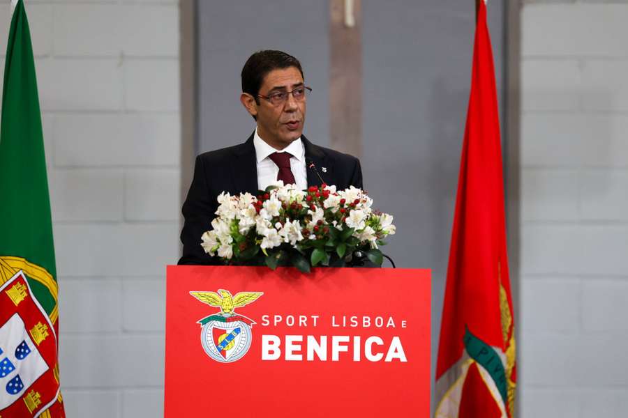 Rui Costa, presidente do Benfica, em Assembleia Geral